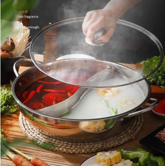 Nồi Hop Soup bằng thép không gỉ dày